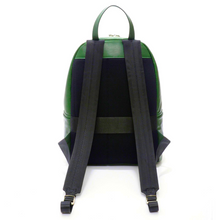 Carica l'immagine nel visualizzatore di Gallery, Zaino in pelle portacomputer 14" Round Soft Tech A.G. Spalding & Bros verde