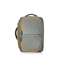 Carica l'immagine nel visualizzatore di Gallery, Borsa zainabile portapc 15" "Bi-Bag BLACK OUT" InTempo grigio arancio