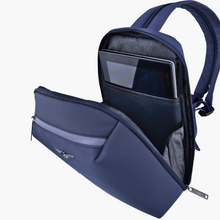 Carica l'immagine nel visualizzatore di Gallery, Zainetto monospalla convertibile con portatablet in tessuto tecnico gommato "Helix" Aereonautica Militare