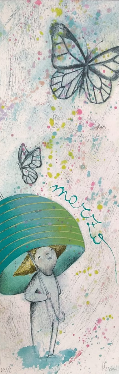 Grafica di Muriel Mesini: "Marzo"