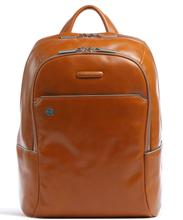 Carica l'immagine nel visualizzatore di Gallery, Zaino grande in pelle 15,6" Blue Square Piquadro (disponibile in diversi colori)