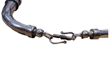 Carica l'immagine nel visualizzatore di Gallery, Collana girocollo in argento, corniola, perle e ametista