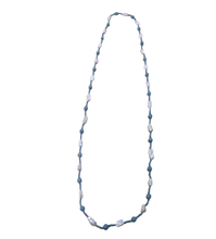 Carica l'immagine nel visualizzatore di Gallery, Collana lunga in Celestina e perle
