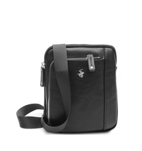 Carica l'immagine nel visualizzatore di Gallery, Borsello piatto mini a tracolla in ecopelle "Project" Beverly Hills Polo Club