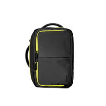 Carica l'immagine nel visualizzatore di Gallery, Borsa zainabile portapc 15" "Bi-Bag BLACK OUT" InTempo nero giallo