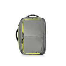 Carica l'immagine nel visualizzatore di Gallery, Borsa zainabile portapc 15" "Bi-Bag BLACK OUT" InTempo grigio giallo
