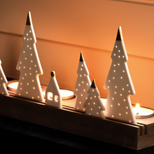 Carica l'immagine nel visualizzatore di Gallery, Porta tealight "Alberi"