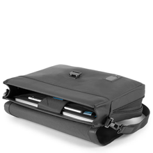 Carica l'immagine nel visualizzatore di Gallery, Cartella portapc 15,6" espandibile in pelle Akron Piquadro