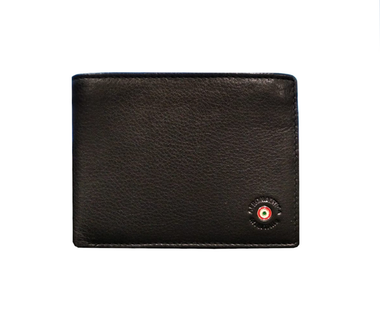 Portafogli in pelle con portaspicci e RFID Aereonautica Militare