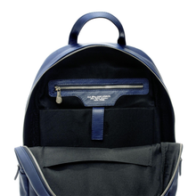 Carica l'immagine nel visualizzatore di Gallery, Zaino in pelle portacomputer 14" Round Soft Tech A.G. Spalding & Bros blu