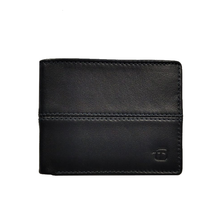 Carica l'immagine nel visualizzatore di Gallery, Portafogli in pelle senza portaspicci Gate InTempo BLU
