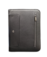 Carica l'immagine nel visualizzatore di Gallery, Portablocco in ecopelle Gate Trended Intempo nero