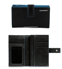 Carica l'immagine nel visualizzatore di Gallery, Portafoglio donna a libretto in pelle Bluesquare Piquadro (disponibile in due colori)