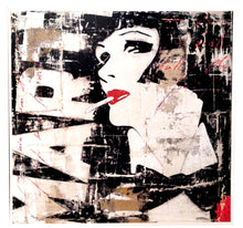 Carica l'immagine nel visualizzatore di Gallery, Serigrafia Polimaterica di Lorenzo Crivellaro "Fatal Martini"