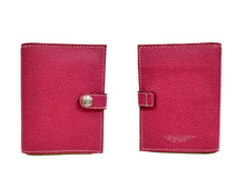 Carica l'immagine nel visualizzatore di Gallery, Custodia in pelle porta post it con matita A.G. Spalding & Bros ROSSO FRAGOLA