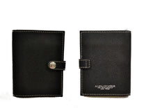 Carica l'immagine nel visualizzatore di Gallery, Custodia in pelle porta post it con matita A.G. Spalding & Bros NERO