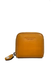 Carica l'immagine nel visualizzatore di Gallery, Portamonete in pelle con zip A. G. Spalding & Bros