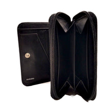 Carica l'immagine nel visualizzatore di Gallery, Portafoglio donna con zip e pattina laterale Roma Aurora