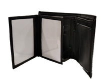 Carica l'immagine nel visualizzatore di Gallery, Portafogli verticale con portabadge a libretto in pelle rigenerata Noah Vestopazzo