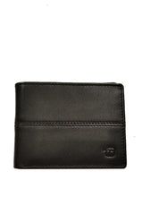 Carica l'immagine nel visualizzatore di Gallery, Portafogli in pelle senza portaspicci Gate InTempo nero