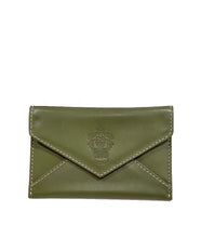 Carica l'immagine nel visualizzatore di Gallery, Portabiglietti da visita in pelle Power Elegance Pineider verde