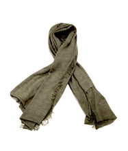 Carica l'immagine nel visualizzatore di Gallery, Sciarpa elasticizzata in misto viscosa Vestopazzo grigio medio
