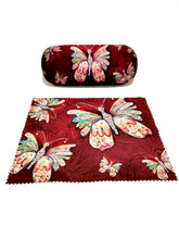 Carica l'immagine nel visualizzatore di Gallery, Custodia per occhiali con pezzolina farfalle