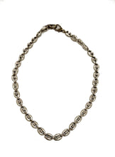 Carica l'immagine nel visualizzatore di Gallery, Collana a catena con doppio moschettone con maglia a conchiglie Stella by Naturca