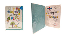 Carica l'immagine nel visualizzatore di Gallery, Cartoncino d'auguri "Festa del papà" Auguri al mio papà