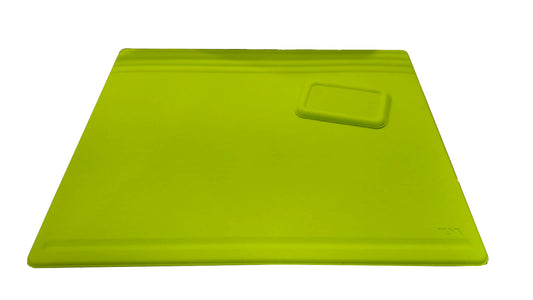 Sottomano colorato in poliuretano Nava Design verde acido