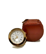 Carica l'immagine nel visualizzatore di Gallery, Orologio da tasca e da tavolo con funzione sveglia con custodia Lancel