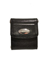 Carica l'immagine nel visualizzatore di Gallery, Orologio sveglia da viaggio in acciaio e pelle Dalvey Scotland