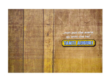 Carica l'immagine nel visualizzatore di Gallery, Cartoncino d'auguri "4 MAN": "Buon compleanno. Quanti anni hai?..."