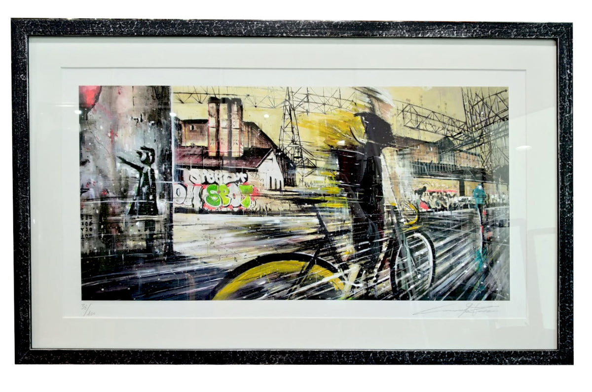 Grafica incorniciata di Corrado Pizzi "URBAN#POP38"