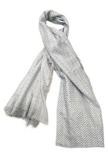 Carica l'immagine nel visualizzatore di Gallery, Sciarpa Foulard Chicchi di riso Gambia Vestopazzo blu