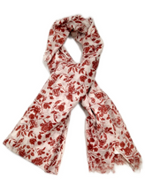 Carica l'immagine nel visualizzatore di Gallery, Sciarpa con motivo floreale Gambia Vestopazzo