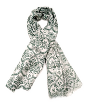 Carica l'immagine nel visualizzatore di Gallery, Sciarpa foulard Fiori Arabeschi Lomami Vestopazzo