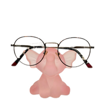Carica l'immagine nel visualizzatore di Gallery, Porta occhiali in resina trasparente "Elefantino"