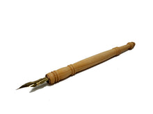 Carica l'immagine nel visualizzatore di Gallery, Cannetta in legno con kit da 12 punte in ottone "The Writing Collection" Authentic Models