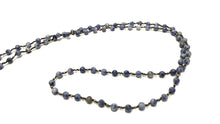 Carica l'immagine nel visualizzatore di Gallery, Collana rosario in sodalite con tassel