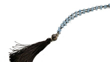 Carica l'immagine nel visualizzatore di Gallery, Collana rosario in calcedonio con tassel