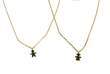 Carica l'immagine nel visualizzatore di Gallery, Girocollo placcato oro "Bimbi" Vestopazzo