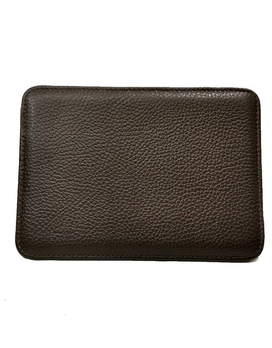 Mouse pad in pelle 20S testa di moro