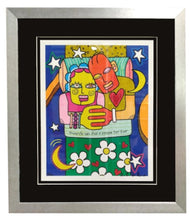 Carica l'immagine nel visualizzatore di Gallery, Grafica incorniciata di Danilo De Donno "Guardo noi due e penso Forever"