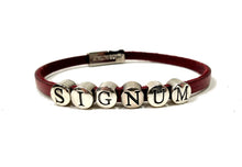 Carica l'immagine nel visualizzatore di Gallery, Bracciale personalizzabile in cuoio unisex Bagnara Gioielli