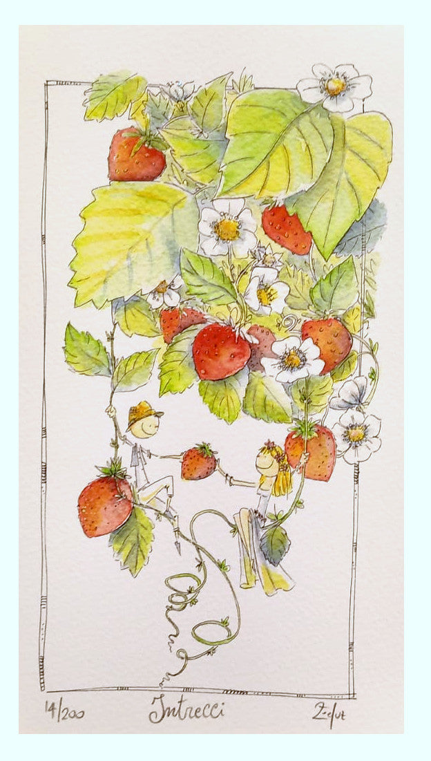Grafica di Zoe Luz D'Amico "Intrecci"