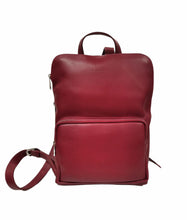 Carica l'immagine nel visualizzatore di Gallery, Zaino piatto in pelle "Callie" Pelletteria Veneta