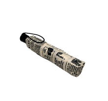 Carica l'immagine nel visualizzatore di Gallery, Ombrello con chiusura e apertura automatica "Newspaper" Happy Rain