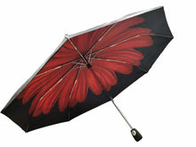 Carica l'immagine nel visualizzatore di Gallery, Ombrello con chiusura e apertura automatica "Easymatic Flowers" Pierre Cardin rosso