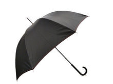 Carica l'immagine nel visualizzatore di Gallery, Ombrello lungo con impunture a contrasto Portico nero